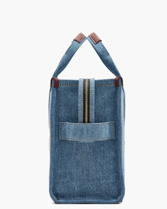 A.P.C. X Marc Jacobs Denim Medium Tote Bag A.P.C. X Marc Jacobs Denim Medium Tote Bag