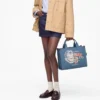A.P.C. X Marc Jacobs Denim Medium Tote Bag A.P.C. X Marc Jacobs Denim Medium Tote Bag