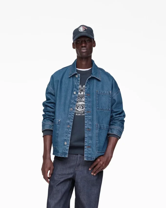 A.P.C. X Marc Jacobs denimjacka för både män och kvinnor