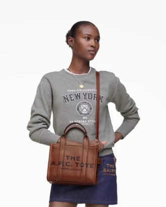 A.P.C. X Marc Jacobs liten läder Tote Bag