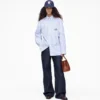 A.P.C. X Marc Jacobs randig skjorta