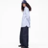 A.P.C. X Marc Jacobs randig skjorta