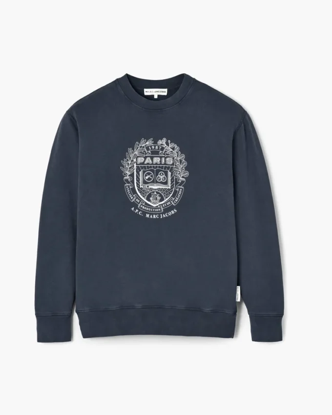 A.P.C. X Marc Jacobs Herrtröja med rund hals