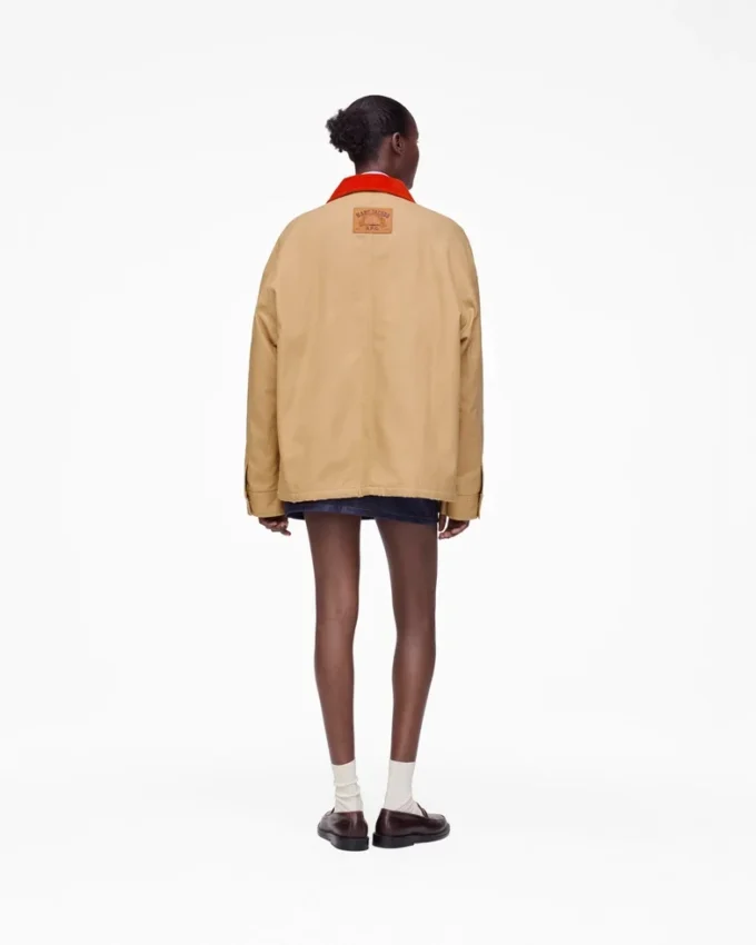 A.P.C. X Marc Jacobs Stoned Canvas Unisex-jacka