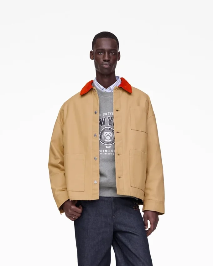 A.P.C. X Marc Jacobs Stoned Canvas Unisex-jacka