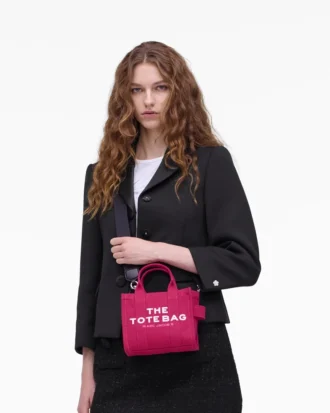 Canvas Crossbody Tote Bag