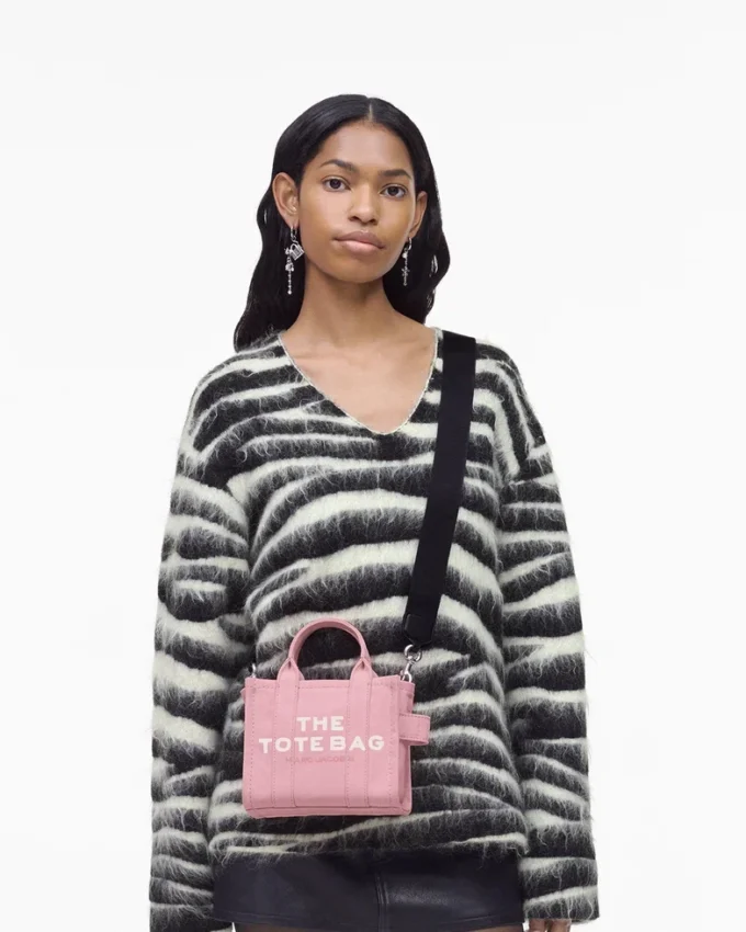 Canvas Crossbody Tote Bag