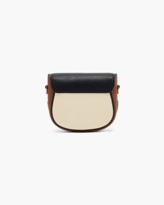 Colorblock Pebble Saddle Bag