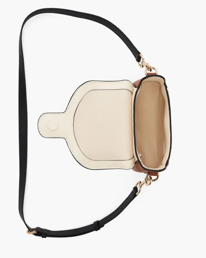 Colorblock Pebble Saddle Bag Colorblock Pebble Saddle Bag
