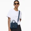 Crystal Denim Crossbody Tote Bag Crystal Denim Crossbody Tote Bag