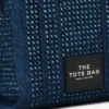 Crystal Denim Crossbody Tote Bag Crystal Denim Crossbody Tote Bag