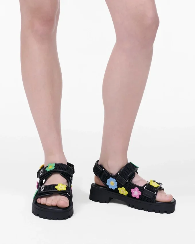 Daisy Crochet Sunny Sandal