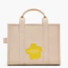 Daisy Script Canvas Medium Tote Bag Daisy Script Canvas Medium Tote Bag