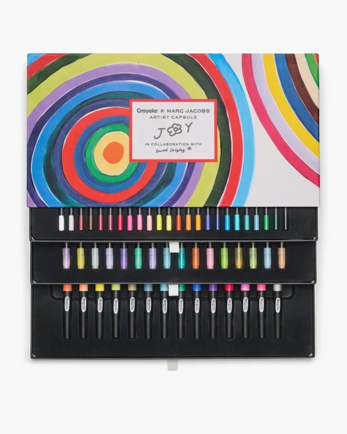 David Shrigley x Crayola x Marc Jacobs färgpennor David Shrigley x Crayola x Marc Jacobs färgpennor