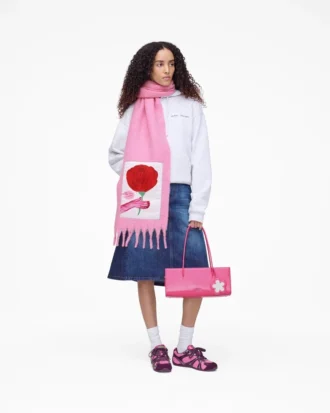 David Shrigley X Marc Jacobs Oh Rose Ullhalsduk