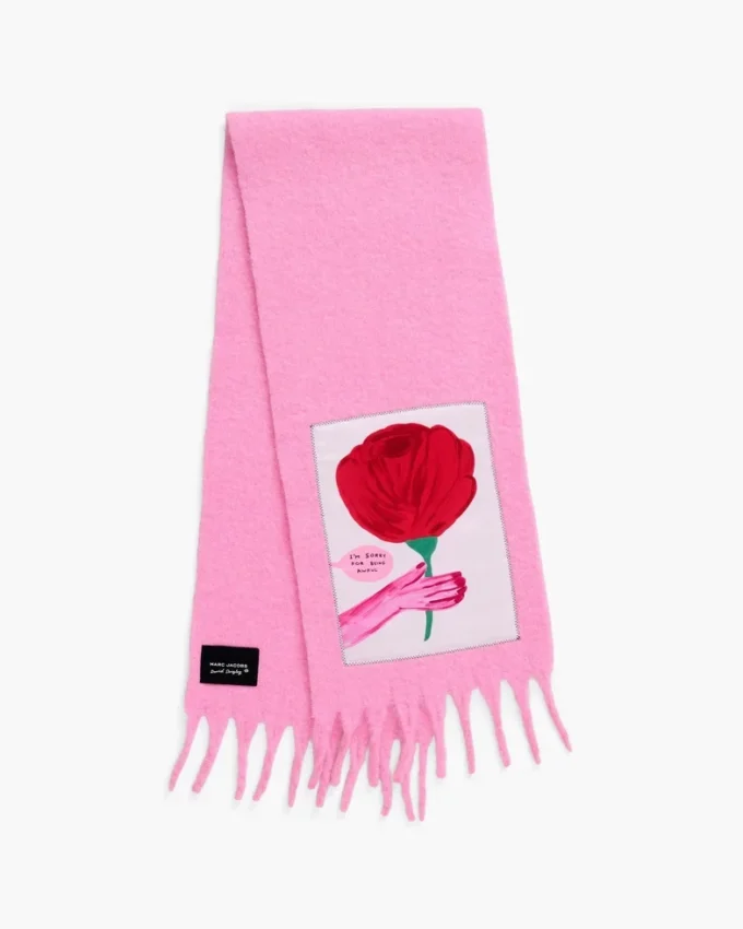 David Shrigley X Marc Jacobs Oh Rose Ullhalsduk David Shrigley X Marc Jacobs Oh Rose Ullhalsduk