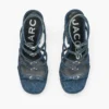 Den dekonstruerade denim Kiki-plattformsandalen Den dekonstruerade denim Kiki-plattformsandalen