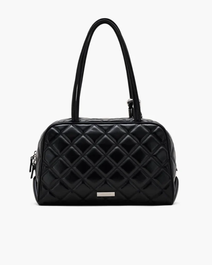 Den quiltade läderväskan Dual Satchel