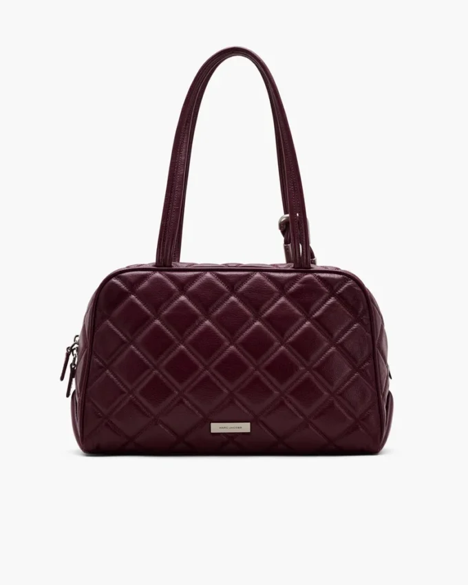 Den quiltade läderväskan Dual Satchel Den quiltade läderväskan Dual Satchel