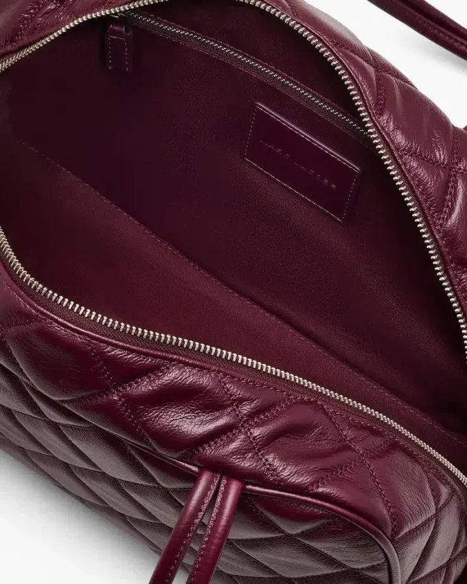 Den quiltade läderväskan Dual Satchel Den quiltade läderväskan Dual Satchel