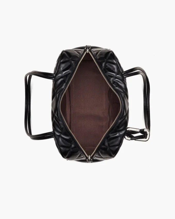 Den quiltade läderväskan Dual Satchel