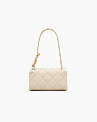 Den quiltade Mini Dual-axelväskan