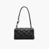 Den quiltade Mini Dual-axelväskan Den quiltade Mini Dual-axelväskan