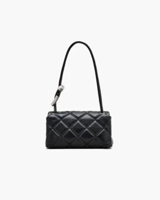 Den quiltade Mini Dual-axelväskan