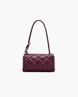 Den quiltade Mini Dual-axelväskan