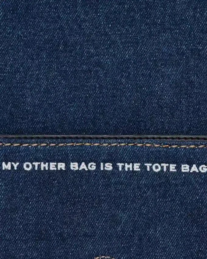 Denim Chain Mini Bag Denim Chain Mini Bag