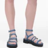 Denim Daisy Gladiator Sandal