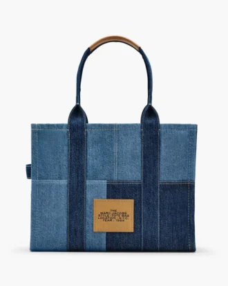 Denim Large Tote Bag