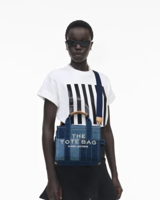 Denim Small Tote Bag