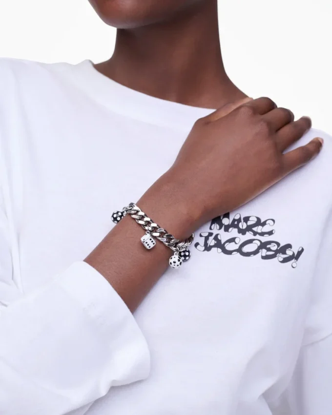 Derrick Adams X Marc Jacobs Dice Charm-armband Derrick Adams X Marc Jacobs Dice Charm-armband