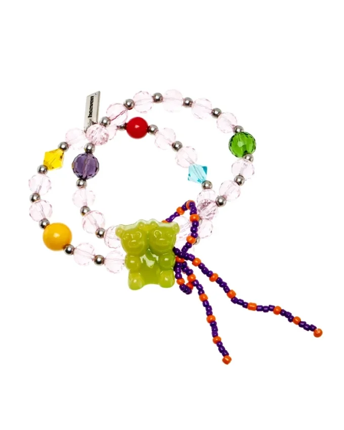 Elastiskt armband med gummibjörnar