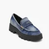 Frankie Loafer i blekt denim Frankie Loafer i blekt denim