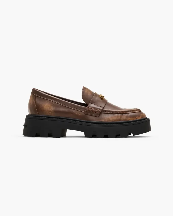 Frankie Loafer i slitet läder Frankie Loafer i slitet läder