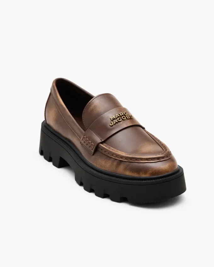 Frankie Loafer i slitet läder Frankie Loafer i slitet läder