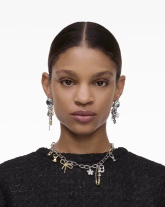 Grunge Glam Charm-halsband