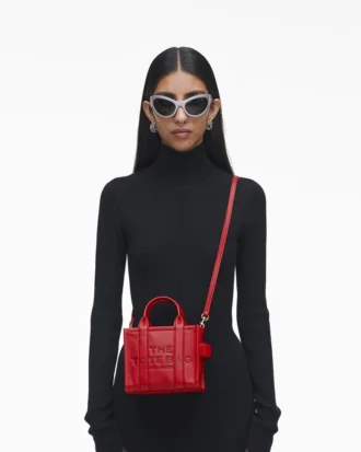 Läder Tote Bag med axelrem Läder Tote Bag med axelrem