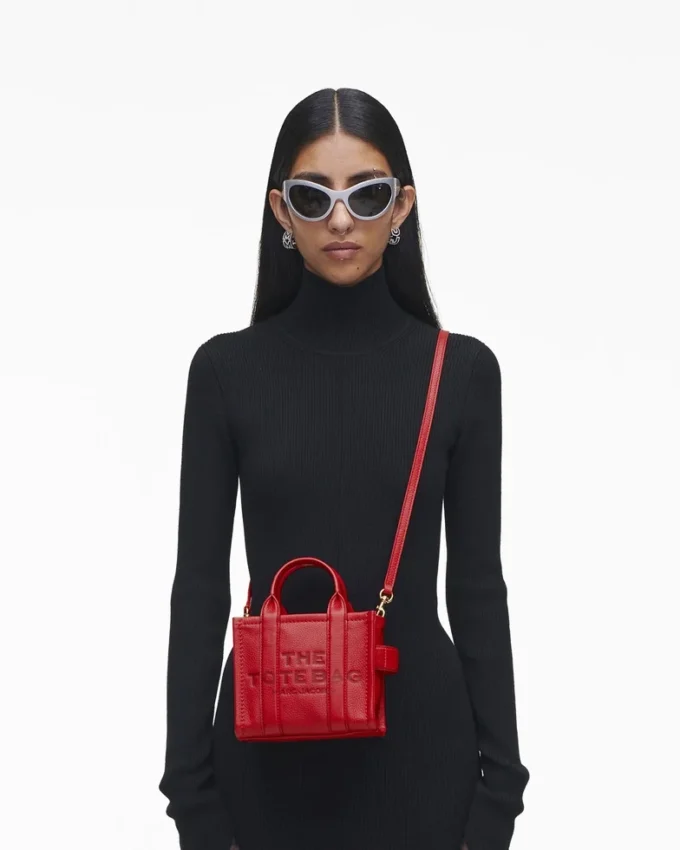 Läder Tote Bag med axelrem Läder Tote Bag med axelrem