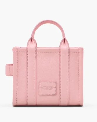 Läder Tote Bag med axelrem
