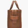 Läder Tote Bag med axelrem Läder Tote Bag med axelrem