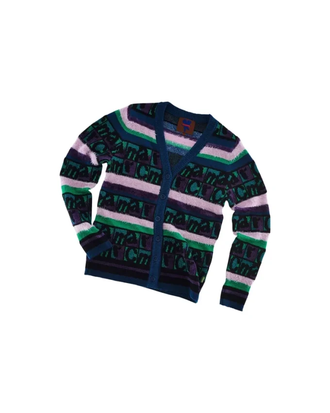 Loopy Logo Cardigan