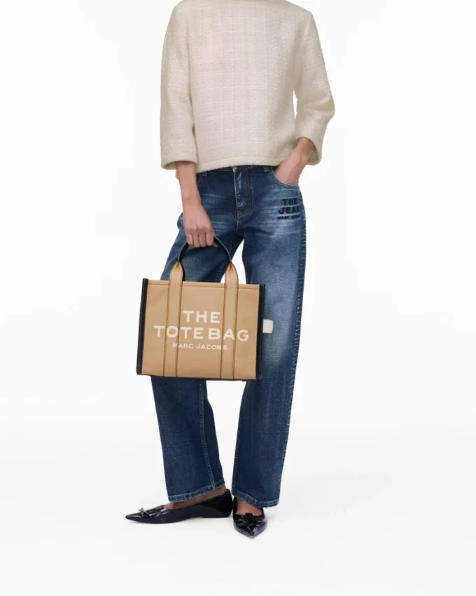 Medium Tote Bag i färgblock Medium Tote Bag i färgblock