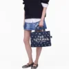 Medium Tote Bag in bandana-canvas Medium Tote Bag in bandana-canvas