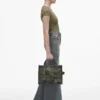 Medium Tote Bag in camouflage jacquard Medium Tote Bag in camouflage jacquard