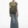 Medium Tote Bag in camouflage jacquard Medium Tote Bag in camouflage jacquard