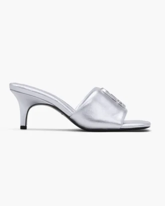 Metallic J Marc-sandaler med klack