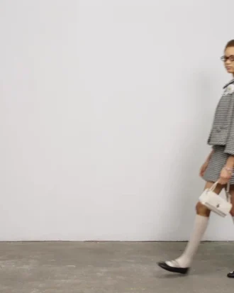 Gingham Tweed-jacka
